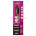 Strawberry Kiwi Sidia 12000 Puffs Vape Flavors